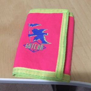 Vintage 90’s Gotcha velcro wallet
